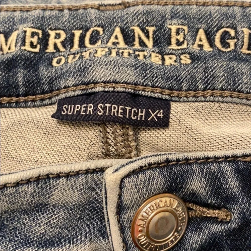 American Eagle outfitters sz 2 hi-rise jeg…
